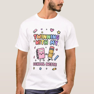 Zwilling mit meiner besten Schulfreundin Süßes Not T-Shirt