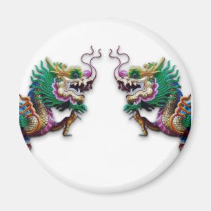 Zwillingdragons Magnet
