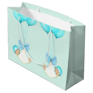 Zwillinge Baby Jungen Große Geschenktüte