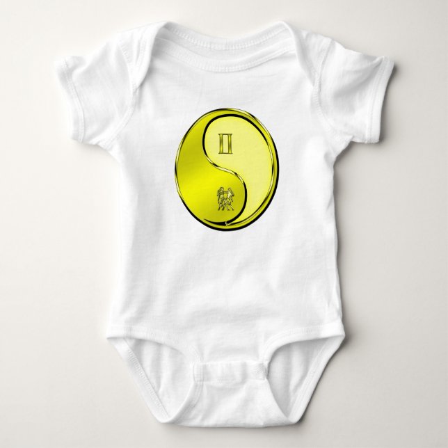 Zwillinge Baby Strampler (Vorderseite)