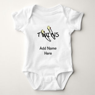 Zwillinge (Buttone) Baby Strampler