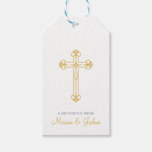 Zwillinge CHRISTENING oder BAPTISM Goldkreuz Gif Geschenkanhänger