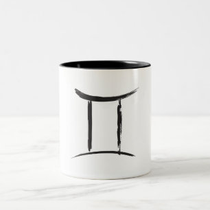 Zwillinge das Sternzeichen Zwillinge Astrologie Ma Zweifarbige Tasse