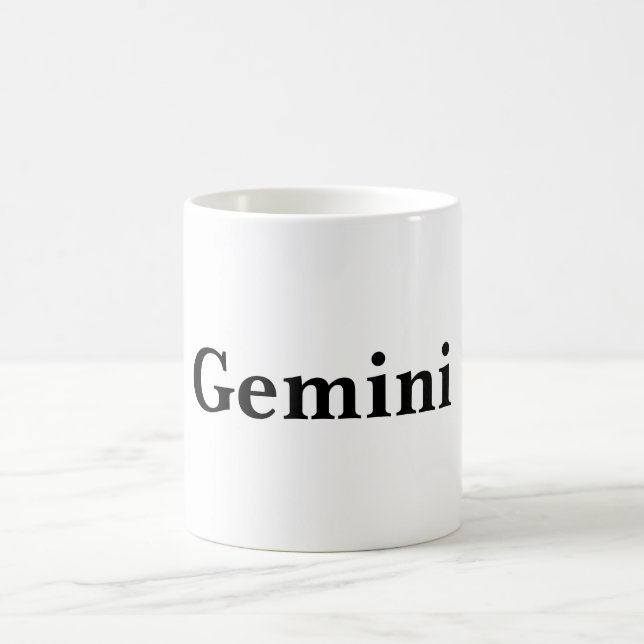 Zwillinge Drittes Sternzeichen Tasse (Mittel)