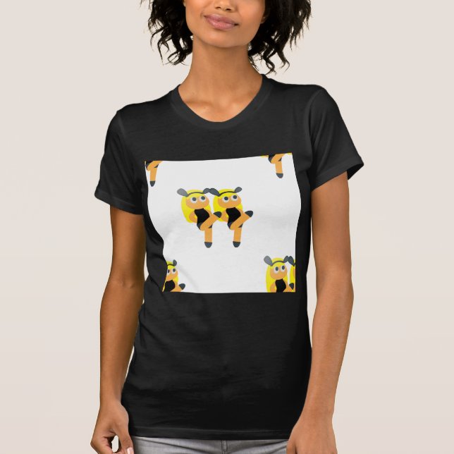 Zwillinge Emoji T-Shirt (Vorderseite)