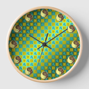 Zwillinge & Erdhund Uhr