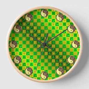 Zwillinge & Erdziege Uhr