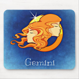 Zwillinge, Gemelli Mousepad
