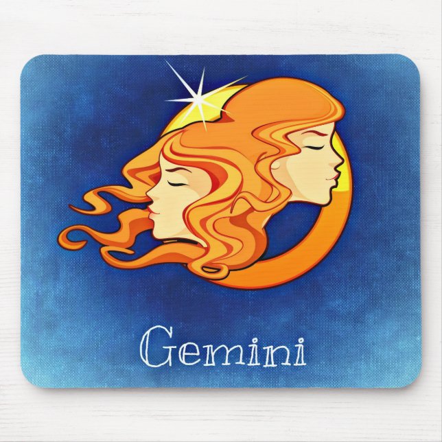 Zwillinge, Gemelli Mousepad (Vorne)