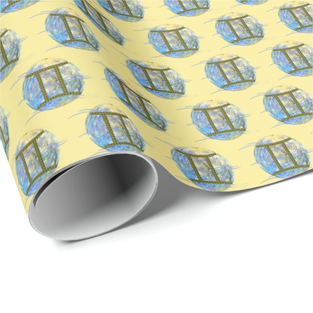 Zwillinge Geschenkpapier (Rolleneckpunkt)