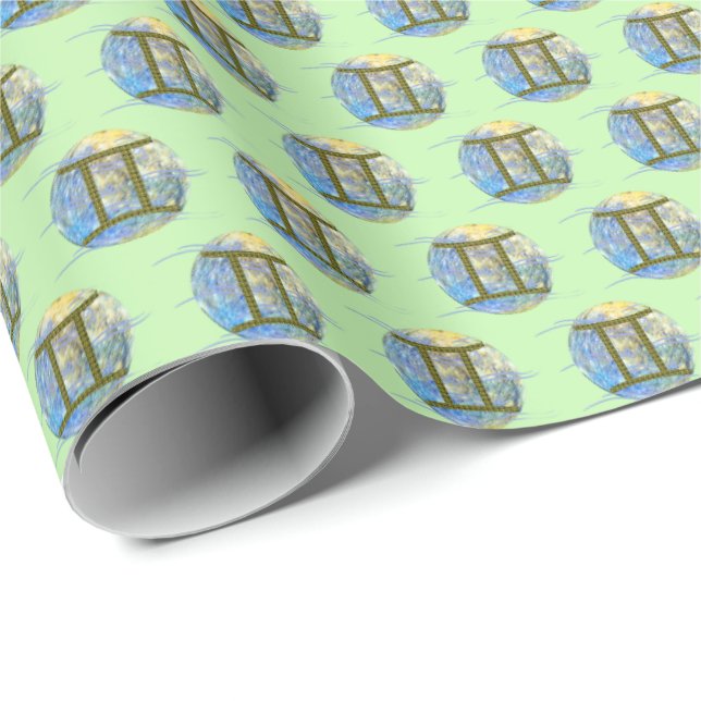 Zwillinge Geschenkpapier (Rolleneckpunkt)