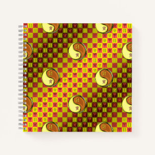 Zwillinge & Holz Tiger Notizbuch