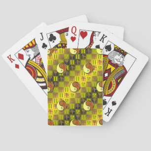Zwillinge & Holzpferd Spielkarten
