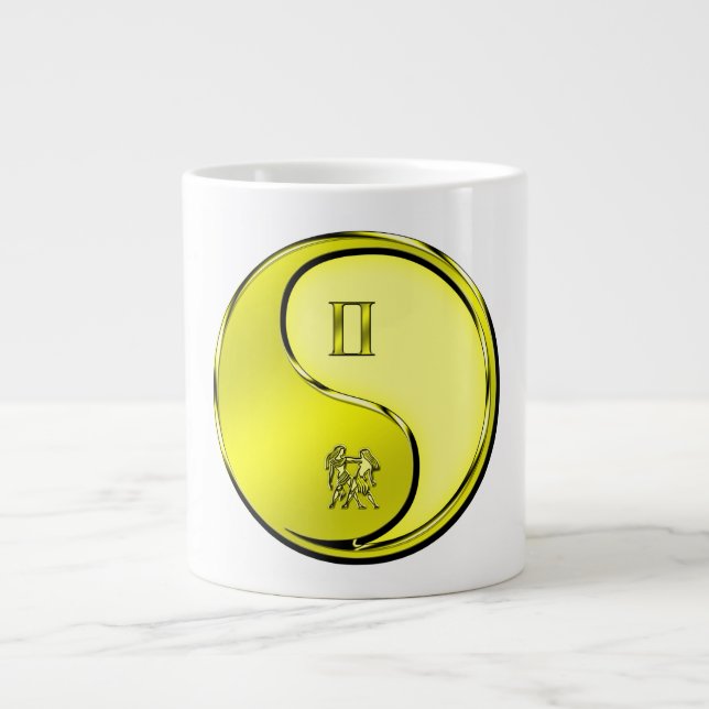 Zwillinge Jumbo-Tasse (Vorderseite)