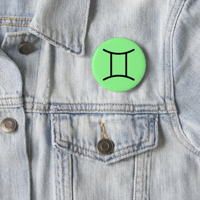 Zwillinge Knopf Button (Beispiel)