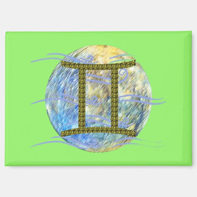 Zwillinge Magnet (Vorderseite)