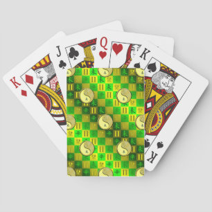 Zwillinge & Metall Ziege Spielkarten
