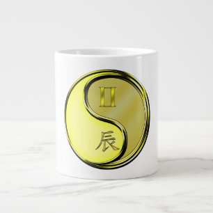 Zwillinge & Metalldrache Jumbo-Tasse
