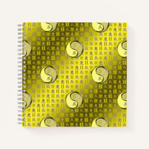 Zwillinge & Metalldrache Notizbuch