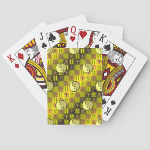Zwillinge & Metallpferd Spielkarten