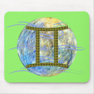 Zwillinge Mousepad