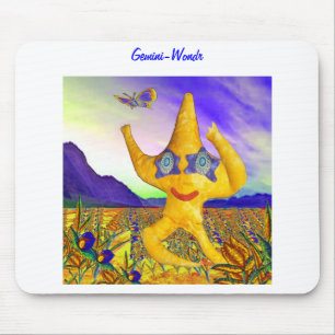 Zwillinge Mousepad