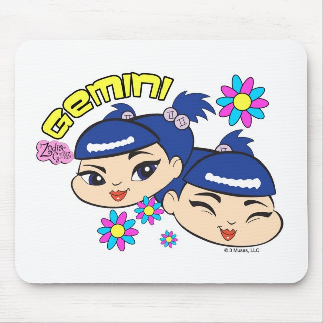 Zwillinge Mousepad (Vorne)