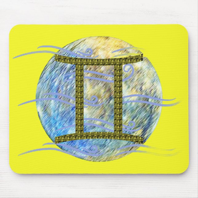 Zwillinge Mousepad (Vorne)
