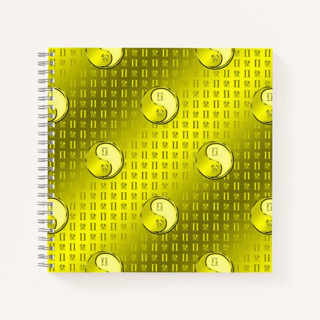 Zwillinge Notizbuch (Vorderseite)