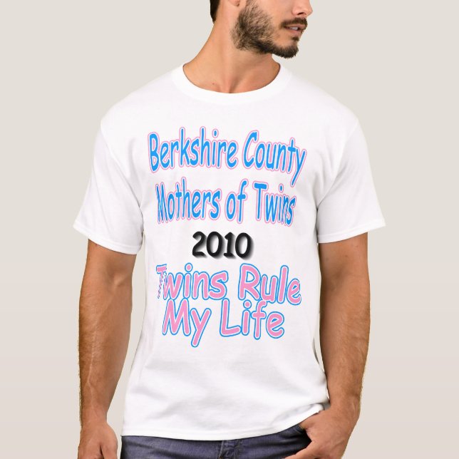 Zwillinge ordnen mein Leben an T-Shirt (Vorderseite)