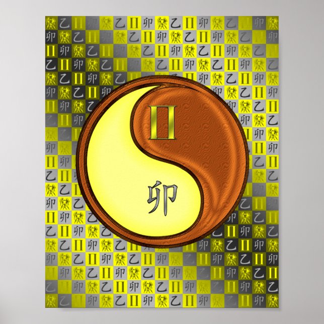 Zwillinge Poster (Vorne)