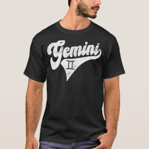 Zwillinge Retro Sternzeichen Astrologie Horoskop Z T-Shirt