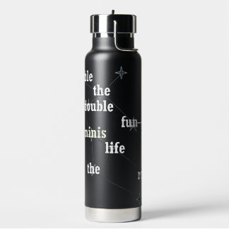 Zwillinge Spaß und inspirierendes Design für den t Trinkflasche