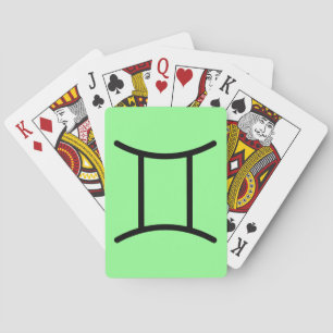 Zwillinge Spielkarten