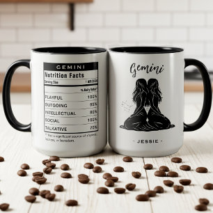 Zwillinge Sternzeichen Astrologie Nährwertangaben Tasse