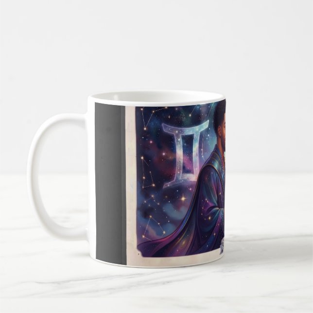 Zwillinge Sternzeichen Kaffeetasse (Links)