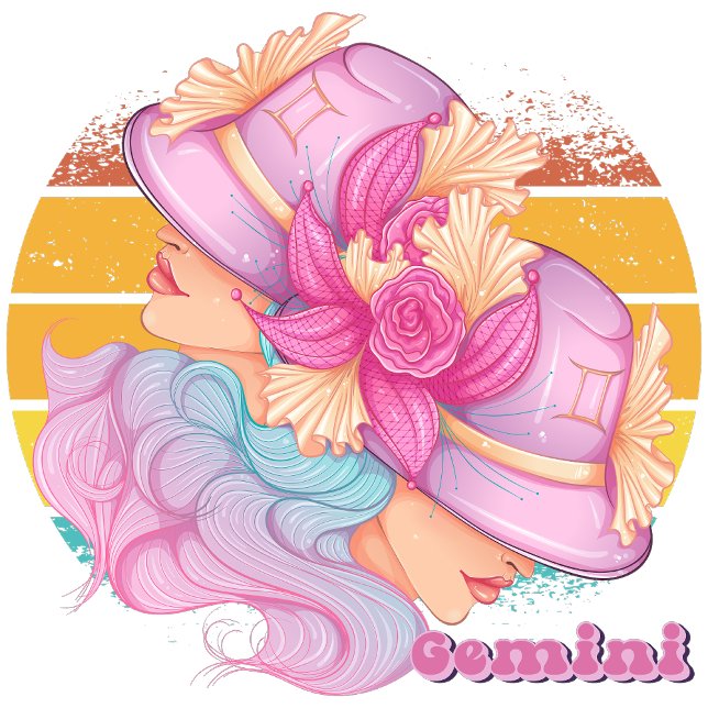 Zwillinge Sweatshirt (Gemini (May 21 - June 20):
"Twice the Fun, Geminis on the Run!")