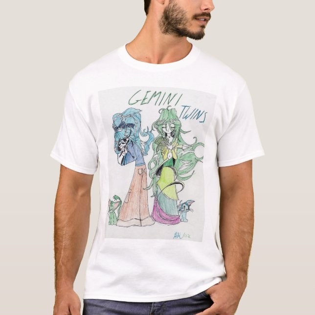 Zwillinge! T-Shirt (Vorderseite)