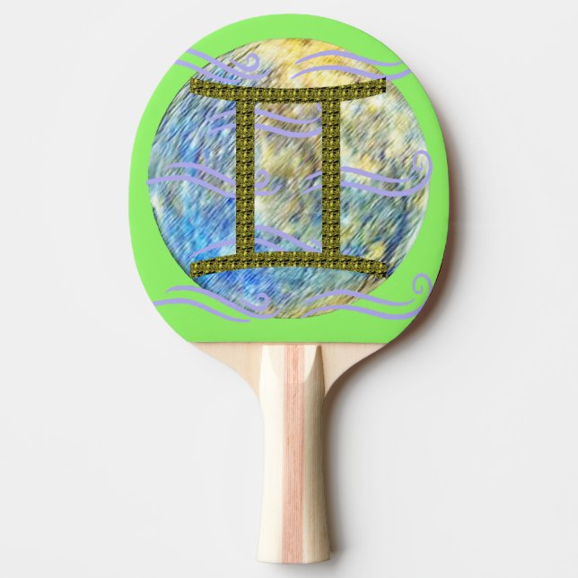 Zwillinge Tischtennis Schläger (Vorderseite)