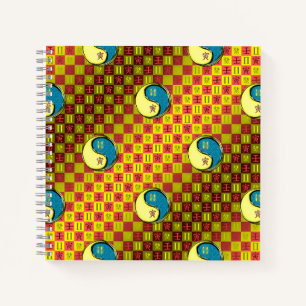 Zwillinge & Wasser-Tiger Notizbuch