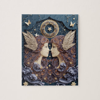 Zwillinge Zodiac Papier Quilling