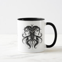 Zwillinge Zodiac Zwillingssymbol Astrologie Tasse