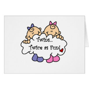 Zwillinge zweimal als Spaß