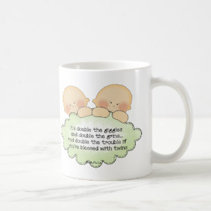Zwillings-Gekicher Kaffeetasse
