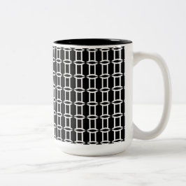 Zwillings-Kaffee-Tasse Zweifarbige Tasse