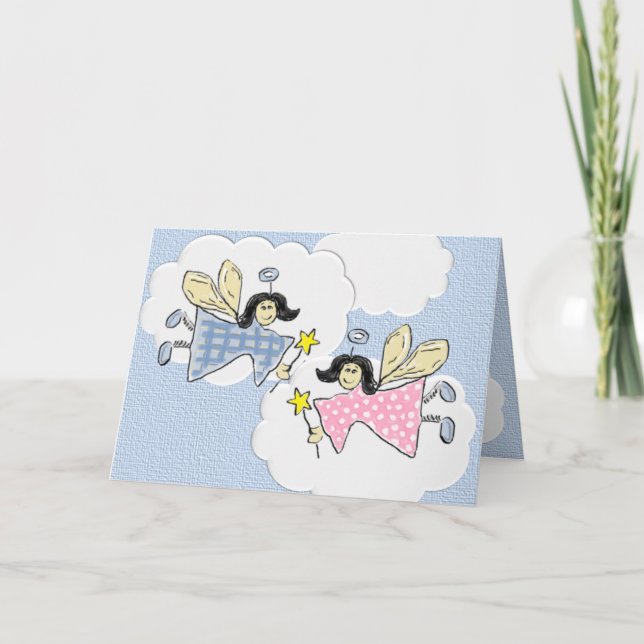 Zwillings-Karte Karte (Vorderseite)