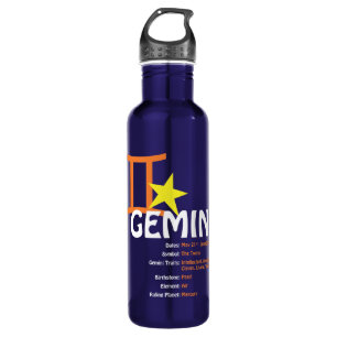Zwillings-Merkmal-Wasser-Flasche Trinkflasche