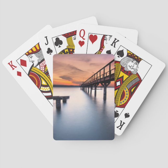 Zwillings-Spucken Spielkarten (Rückseite)