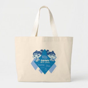 Zwillings-Taschen-Tasche Jumbo Stoffbeutel