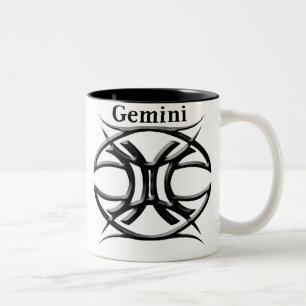 Zwillings-Tasse Zweifarbige Tasse